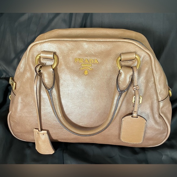 Beautiful leather PRADA Bauletto BAG - Picture 1 of 9